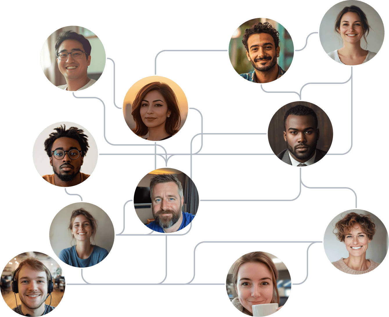 A group of professionals from the TILG community