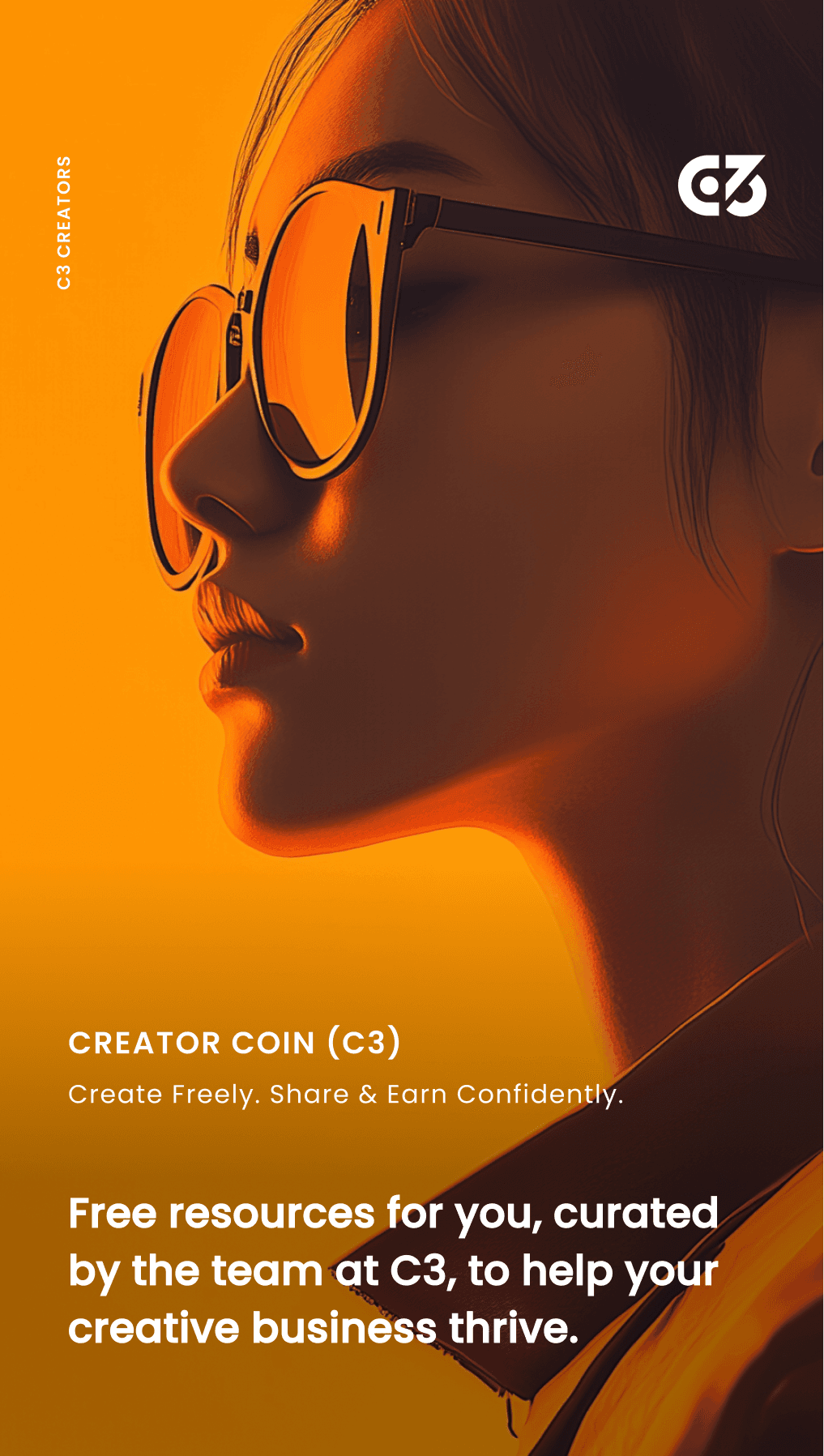 Écran 3 de l’application Creator Coin Collective